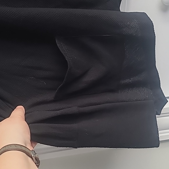 Waffleknit cardigan hooded sweater - Picture 4 of 7